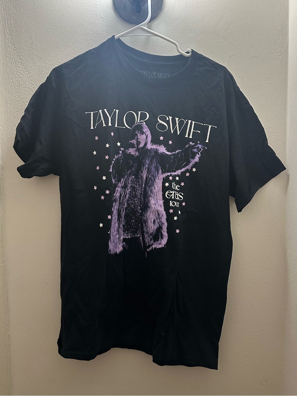 Taylor Swift Eras Tour Black T-Shirt L NWOT